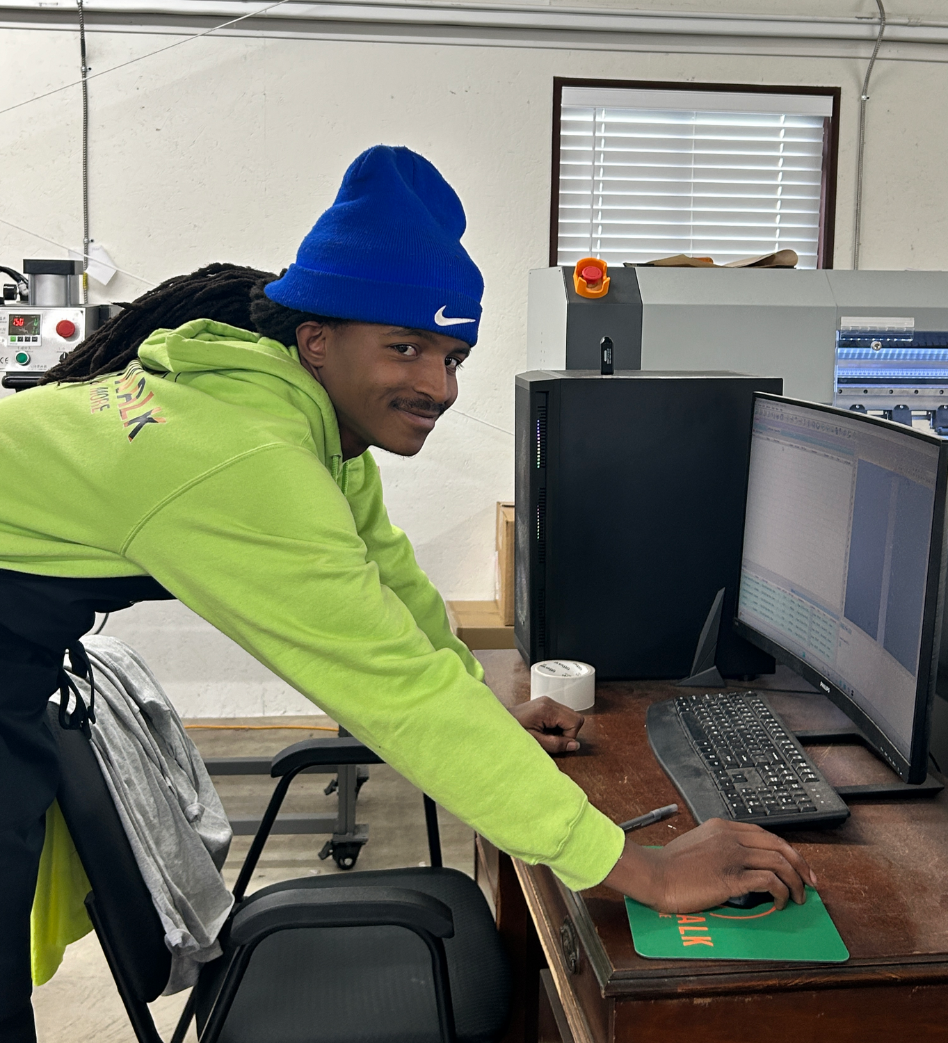 JonKevus Richardson, Print Crew at Boardwalk USA